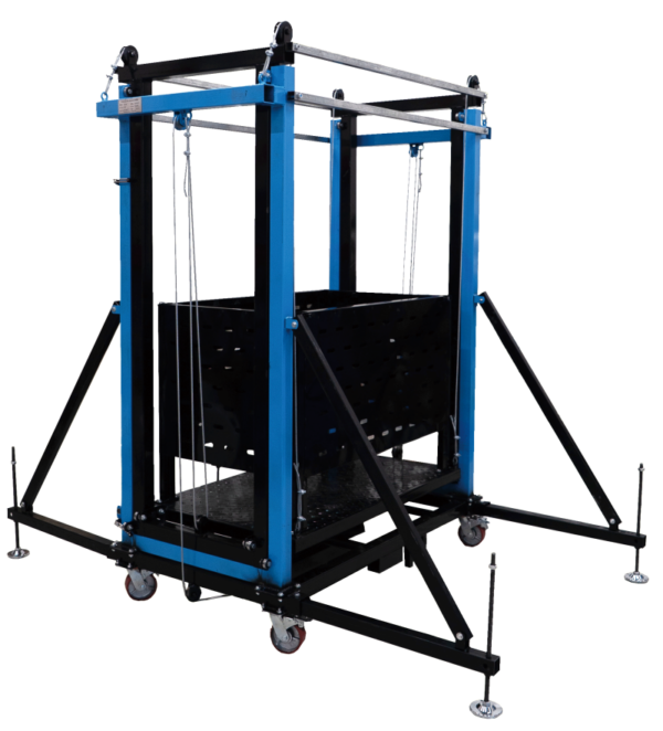 전동 사다리 비계 리프트 아시바